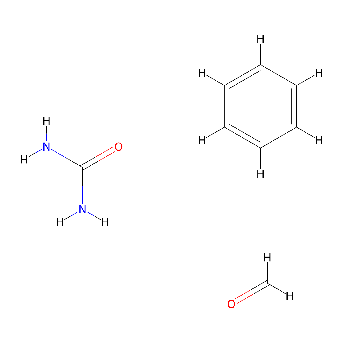 Urea, polymer with formaldehyde and phenol molecular structure, CAS 25104-55-6
