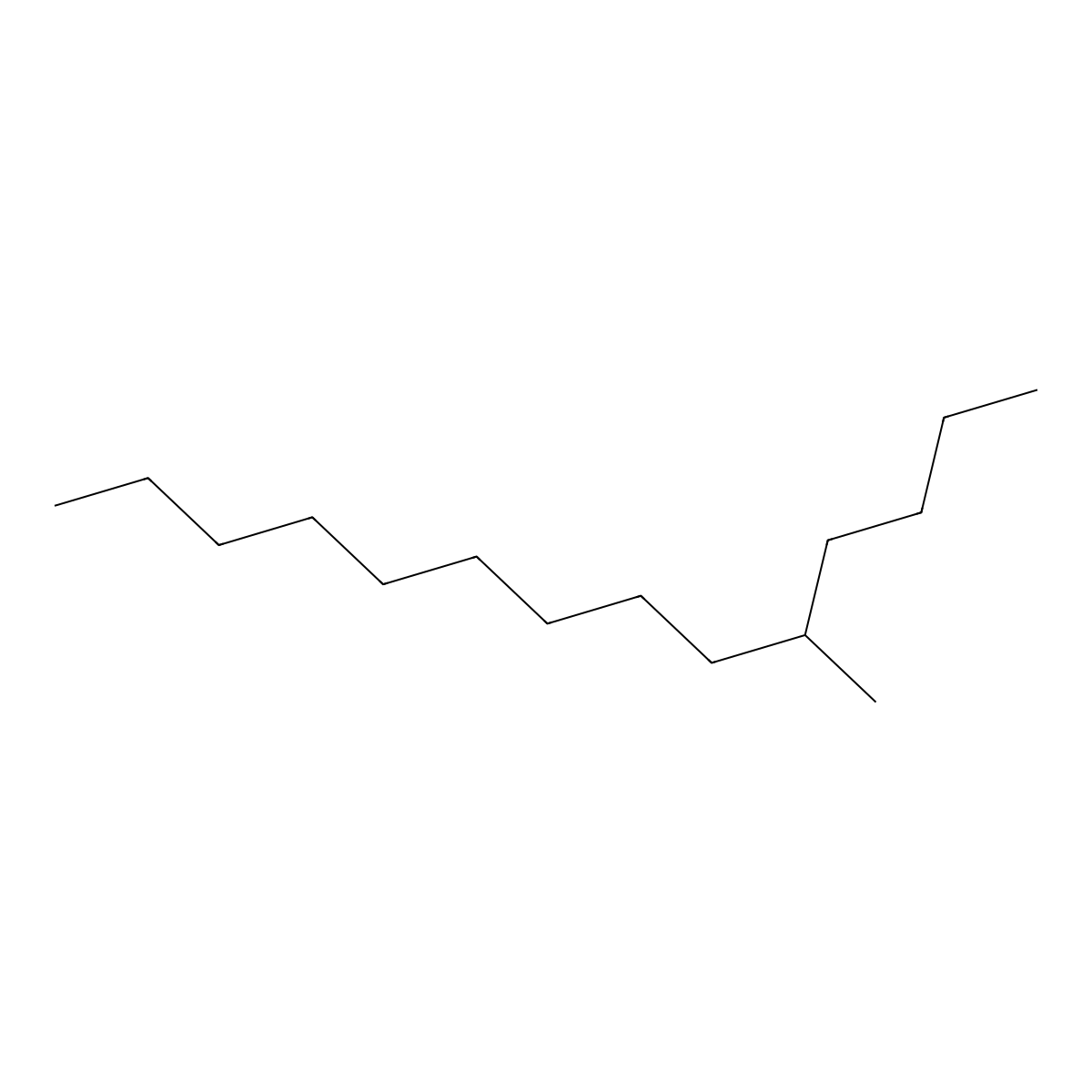 5-Methyltetradecane molecular structure, CAS 25117-32-2