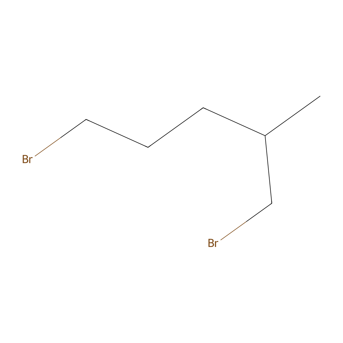 1,5-Dibromo-2-methylpentane molecular structure, CAS 25118-31-4