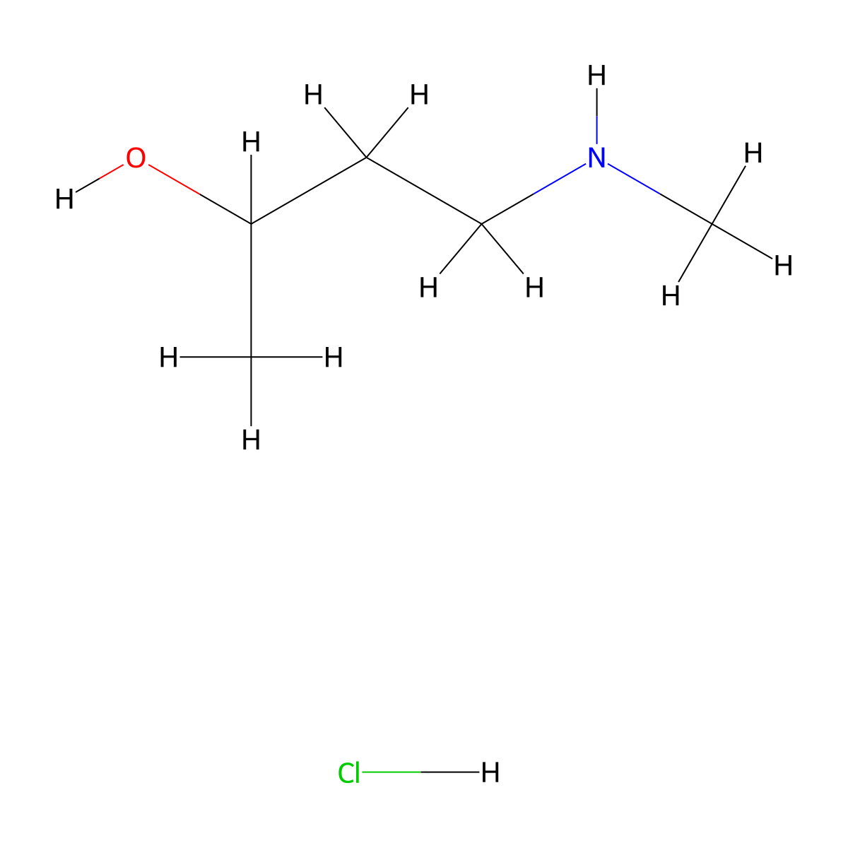 4-(Methylamino)-2-butanol hydrochloride molecular structure, CAS 2512185-82-7
