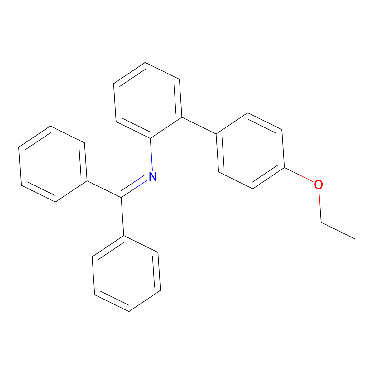 N-{4'-ethoxy-[1,1'-biphenyl]-2-yl}-1,1-diphenylmethanimine molecular structure, CAS 251320-79-3