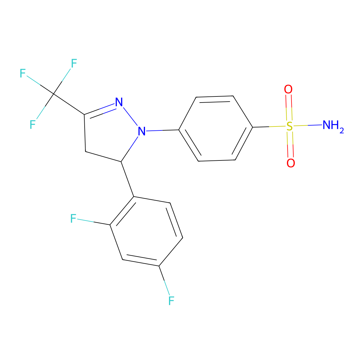 Enflicoxib molecular structure, CAS 251442-94-1