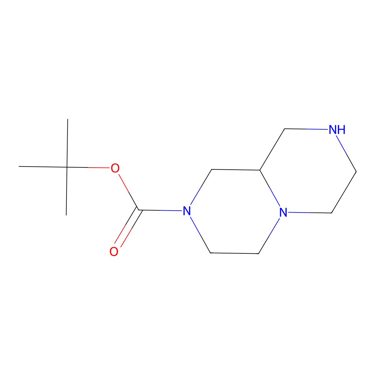 tert-butyl (9aS)-1,3,4,6,7,8,9,9a-octahydropyrazino[1,2-a]pyrazine-2-carboxylate molecular structure, CAS 2514637-89-7
