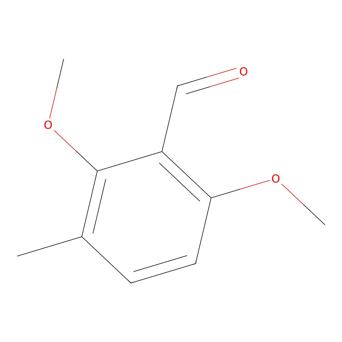 2,6-Dimethoxy-3-methylbenzaldehyde molecular structure, CAS 251654-46-3