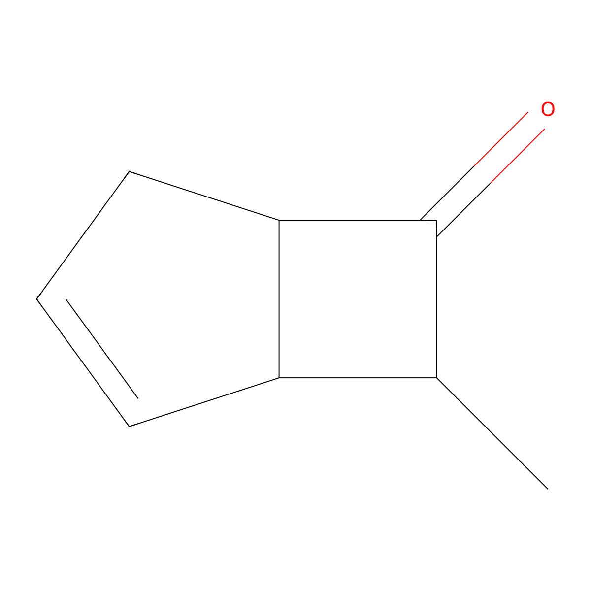 rac-(1R,5R,7S)-7-methylbicyclo[3.2.0]hept-2-en-6-one molecular structure, CAS 25169-69-1