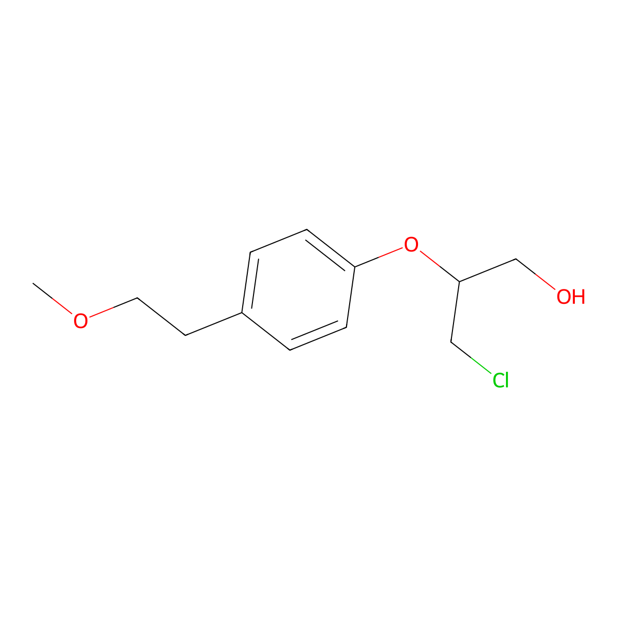 Metoprolol Impurity 56 molecular structure, CAS 2517349-25-4