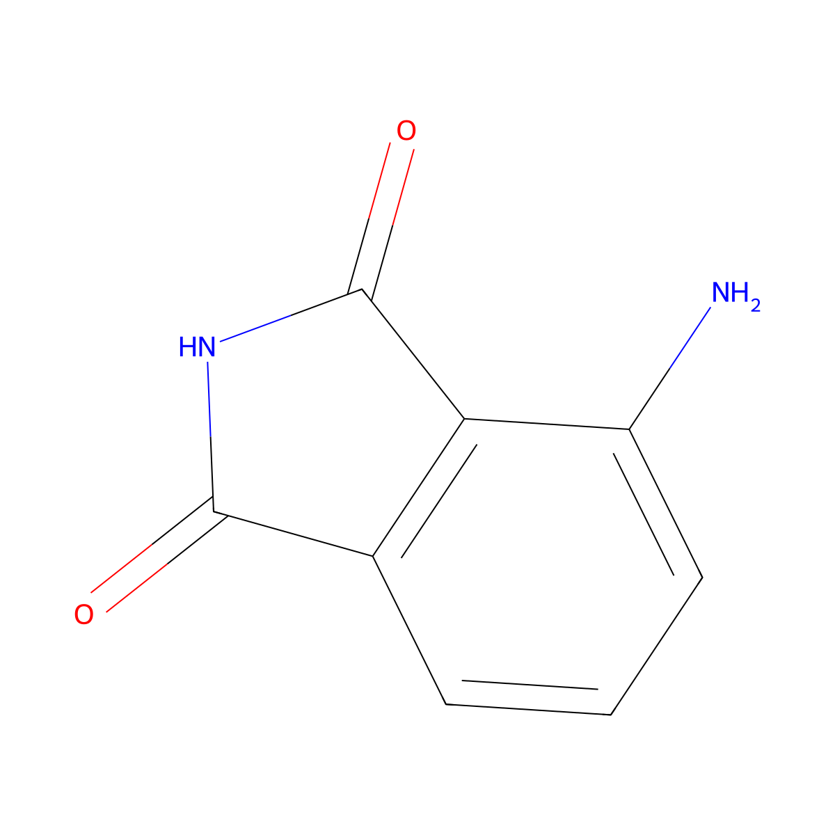 1H-Isoindole-1,3(2H)-dione, 4-amino- molecular structure, CAS 2518-24-3