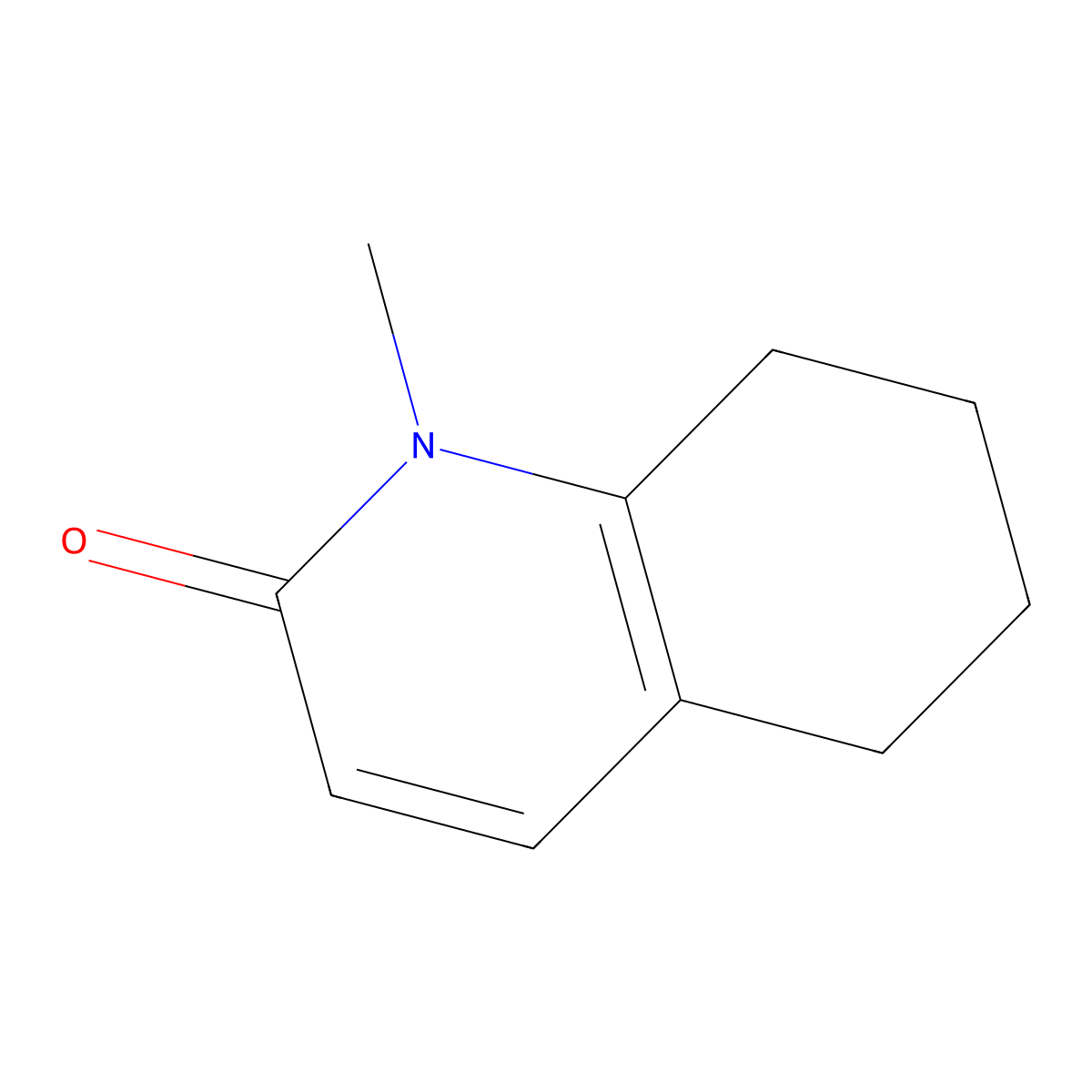 1-Methyl-5,6,7,8-tetrahydroquinolin-2(1H)-one molecular structure, CAS 25183-42-0