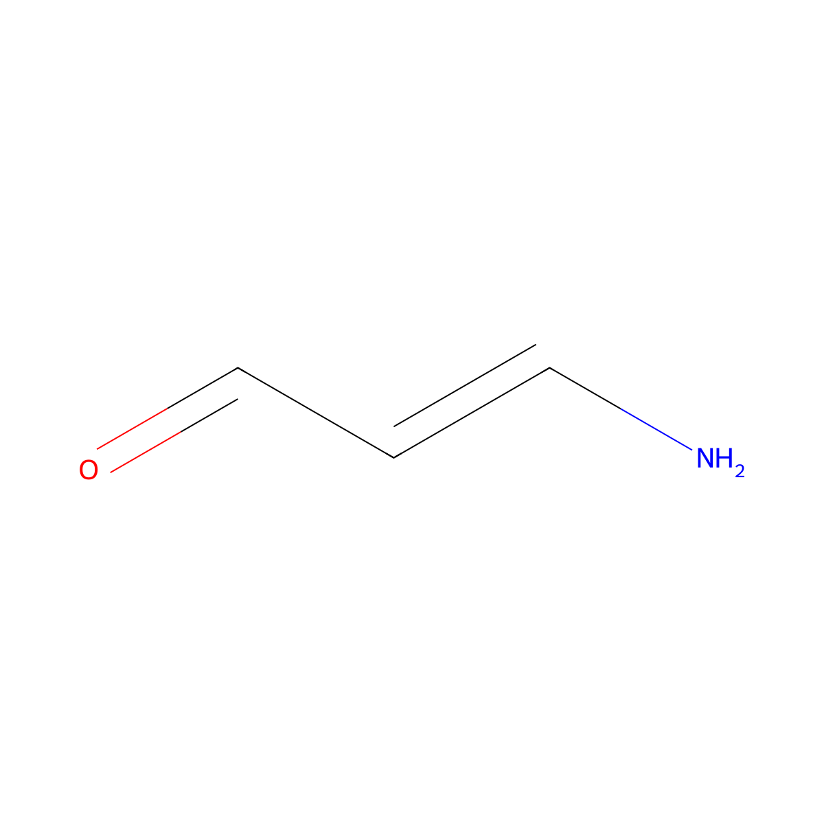 3-Aminoacrolein molecular structure, CAS 25186-34-9