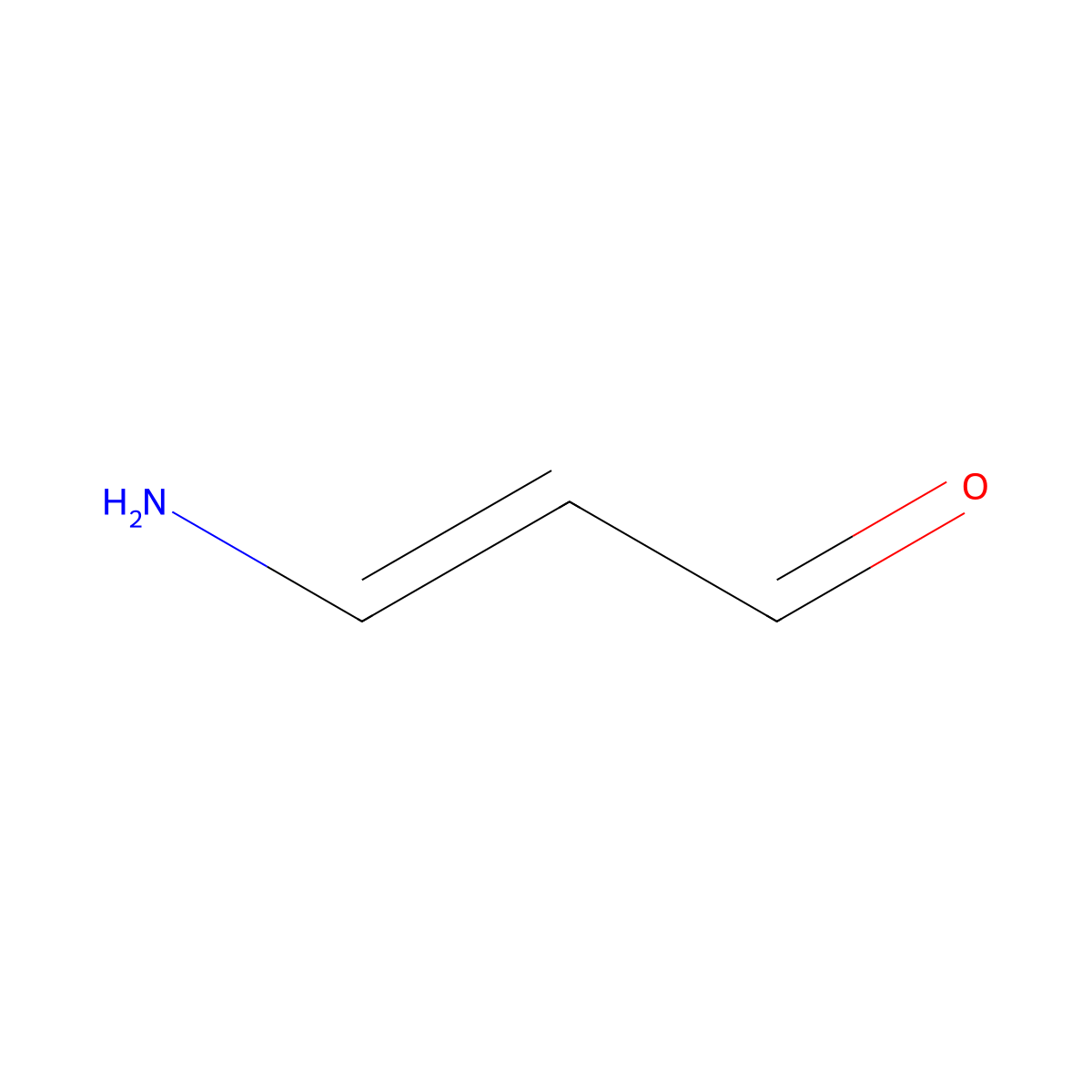 3-Aminoacrolein molecular structure, CAS 25186-34-9