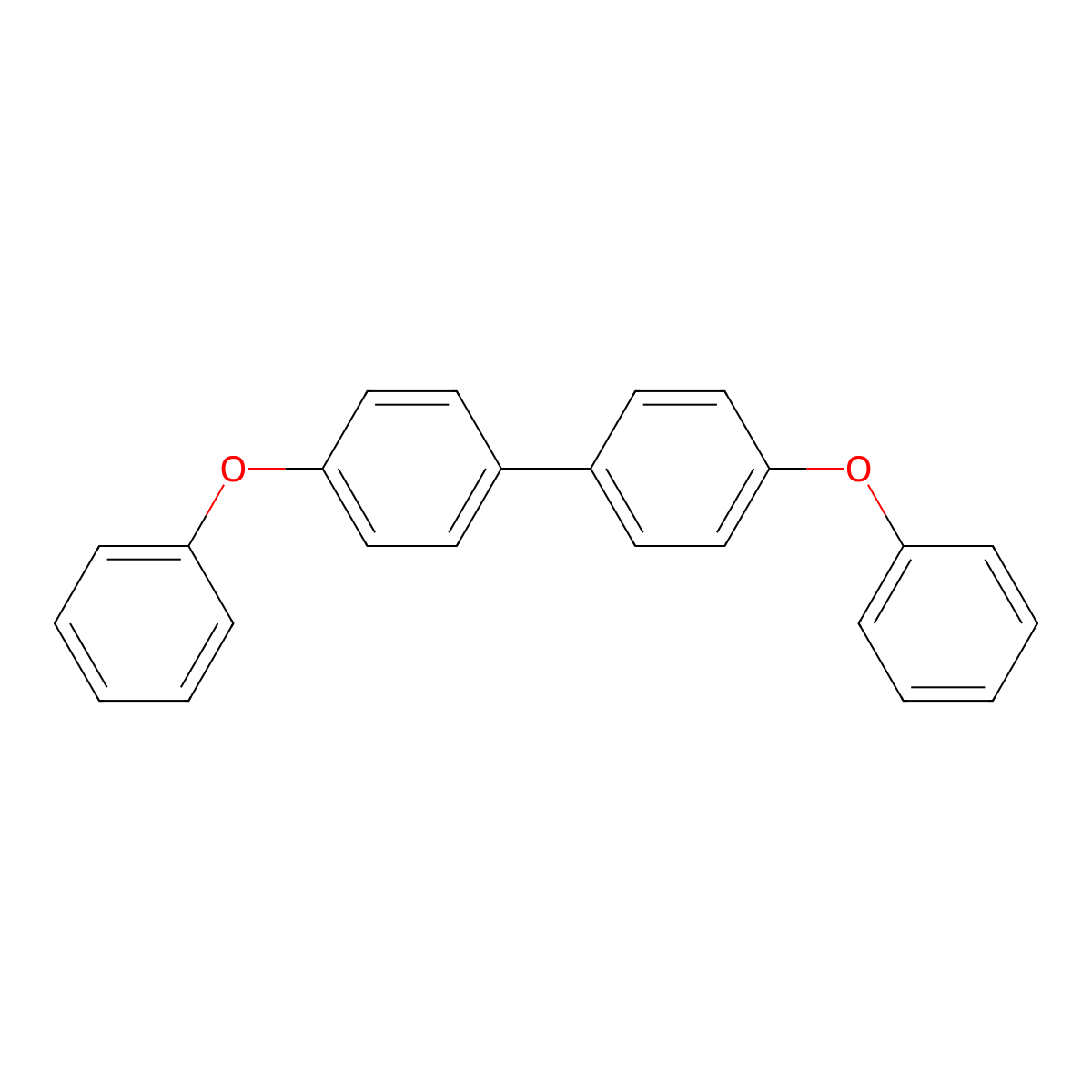 4,4'-Diphenoxy-1,1'-biphenyl molecular structure, CAS 2519-16-6