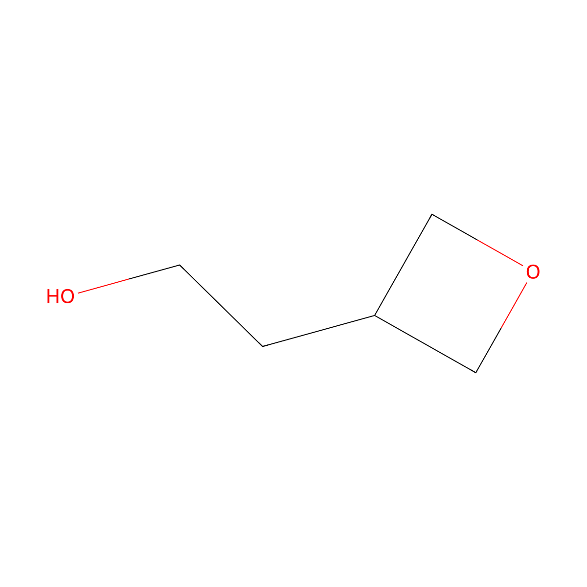 2-(Oxetan-3-yl)ethan-1-ol molecular structure, CAS 251922-46-0