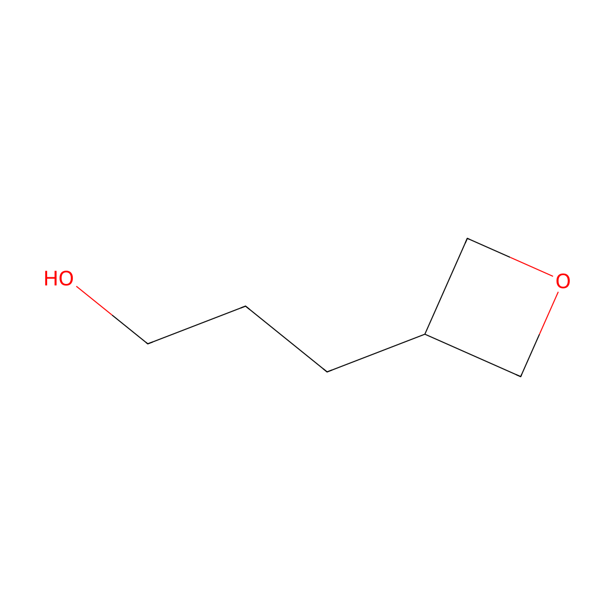 3-(Oxetan-3-yl)propan-1-ol molecular structure, CAS 251922-47-1