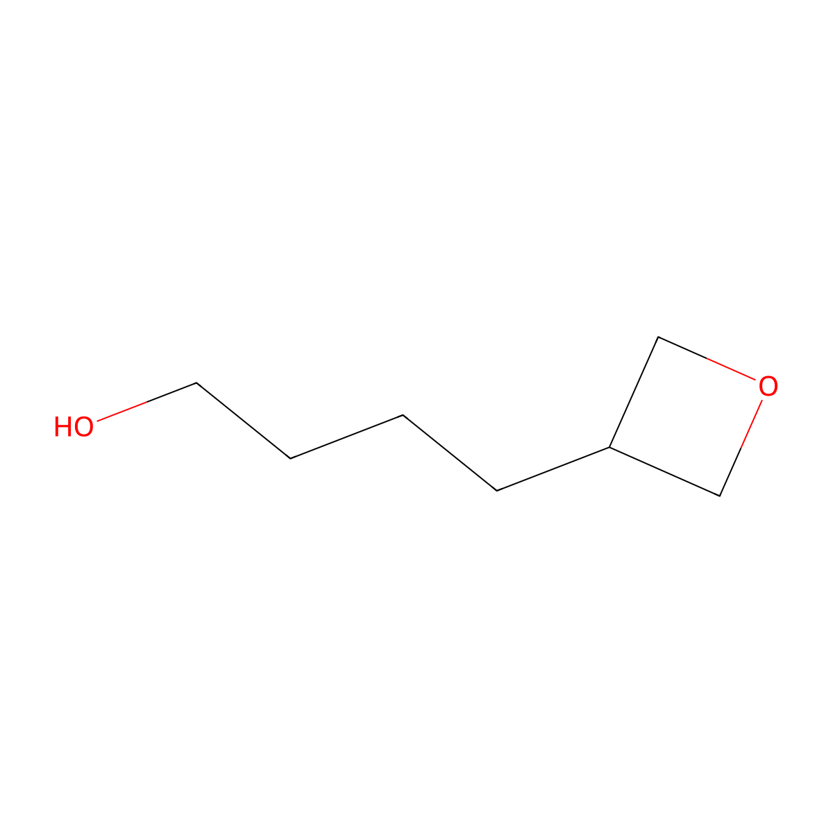 4-(Oxetan-3-yl)butan-1-ol molecular structure, CAS 251922-48-2