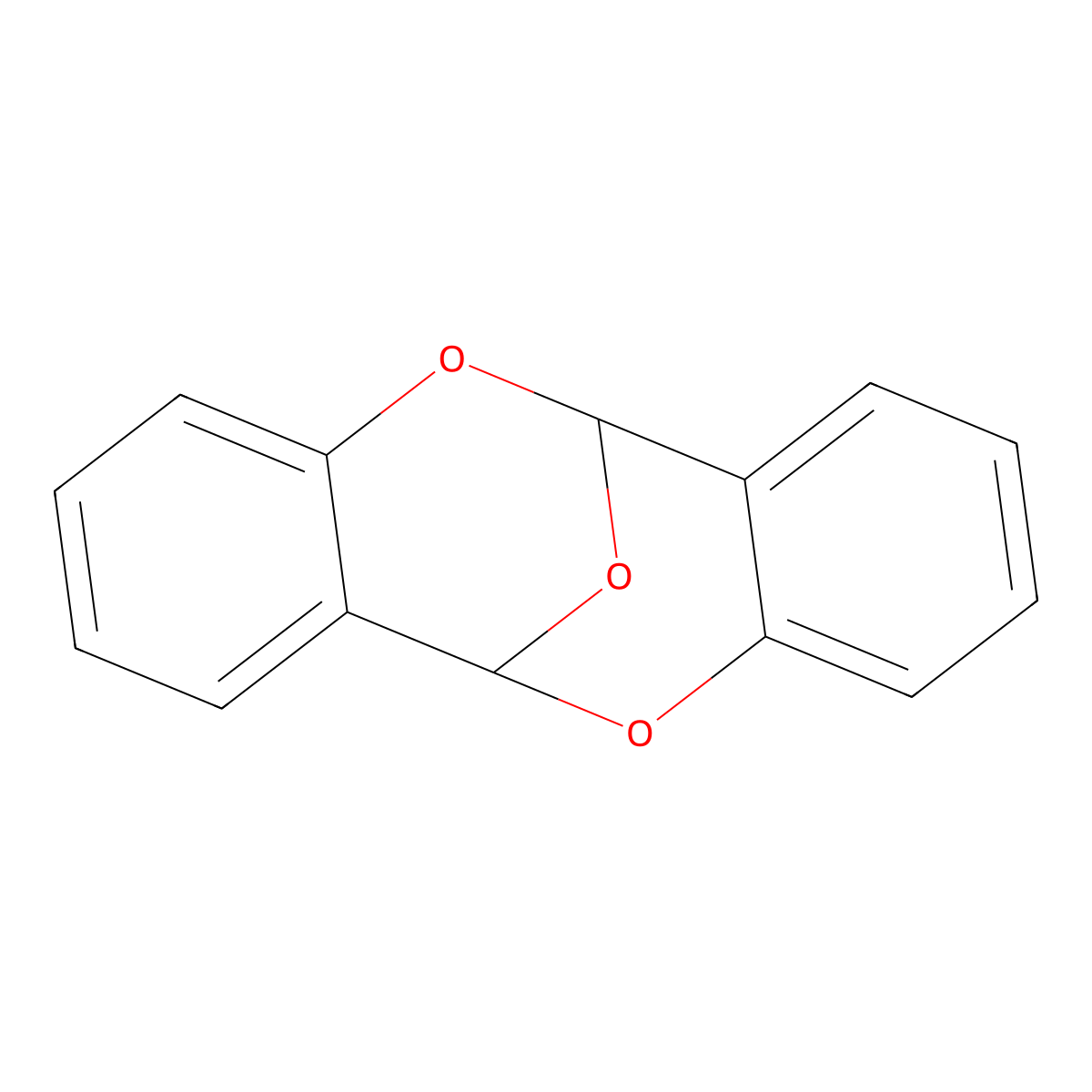 6,12-Epoxy-6h,12h-dibenzo[b,f][1,5]dioxocin molecular structure, CAS 252-72-2