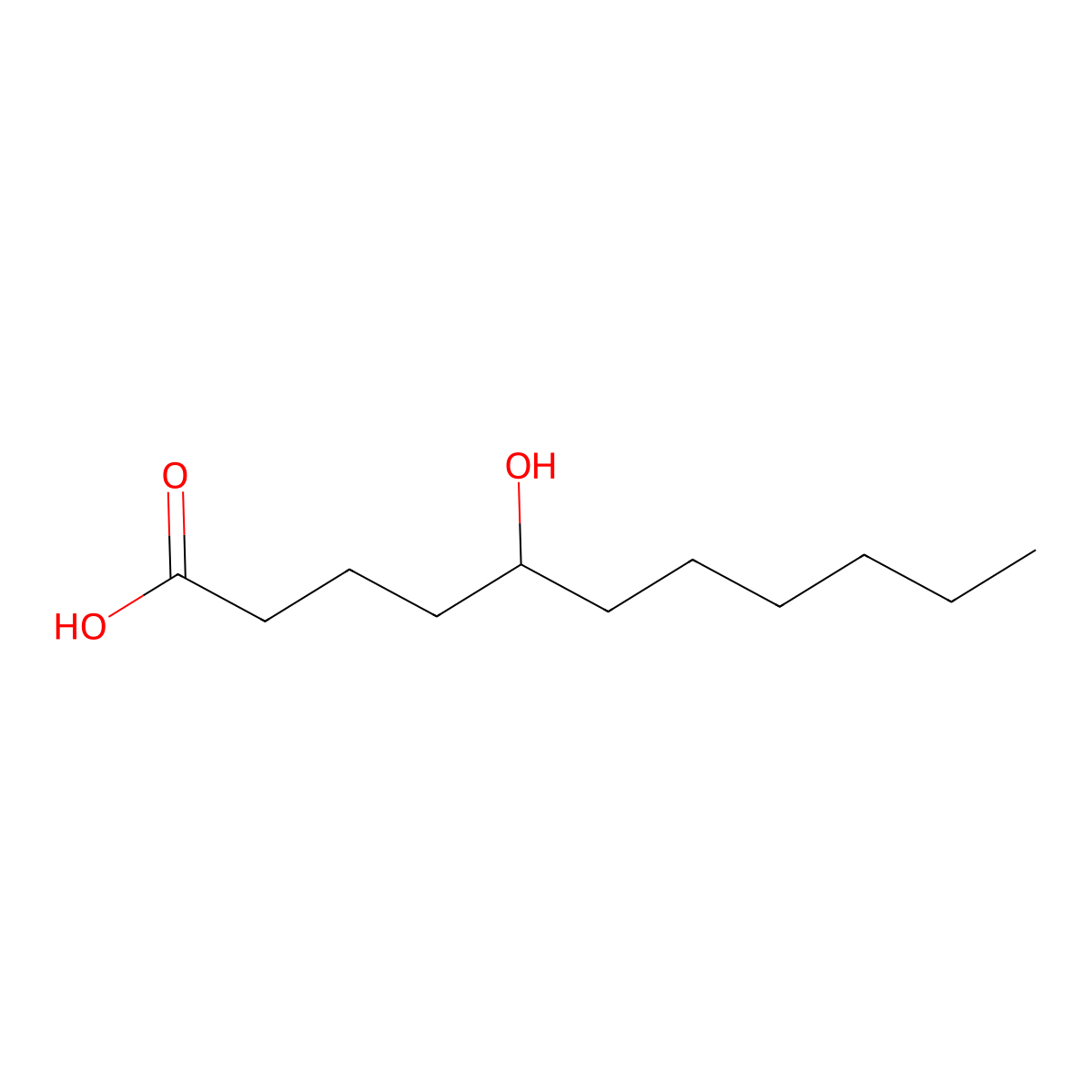 5-hydroxyundecanoic Acid molecular structure, CAS 25235-82-9
