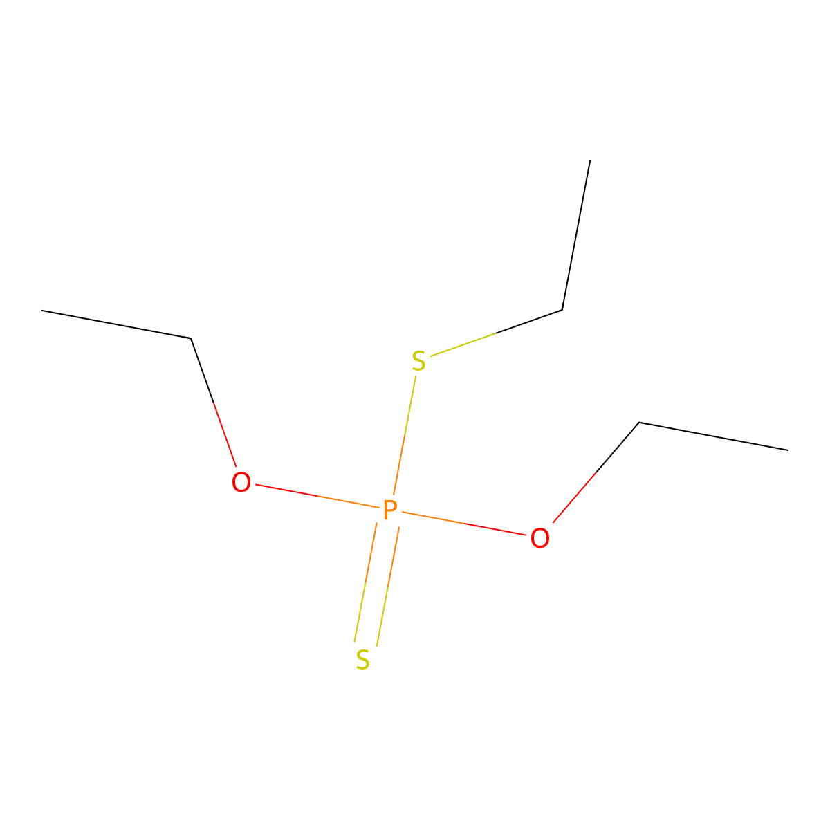 Ethyl phosphorodithioate (6CI,7CI) molecular structure, CAS 2524-09-6