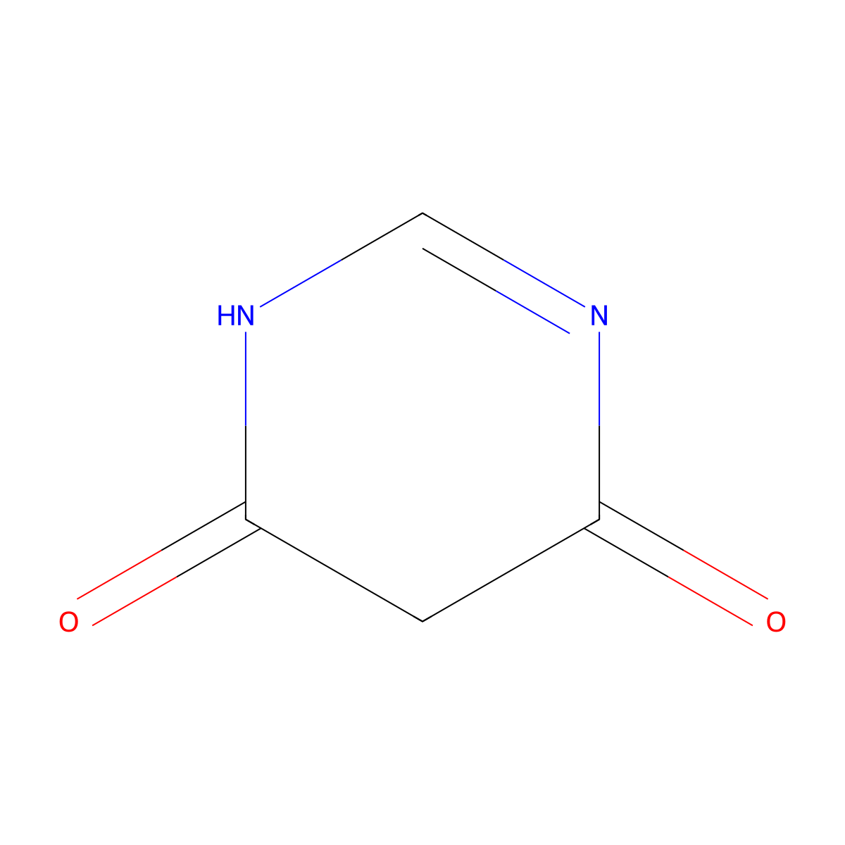 4,6(1H,5H)-Pyrimidinedione molecular structure, CAS 25286-58-2