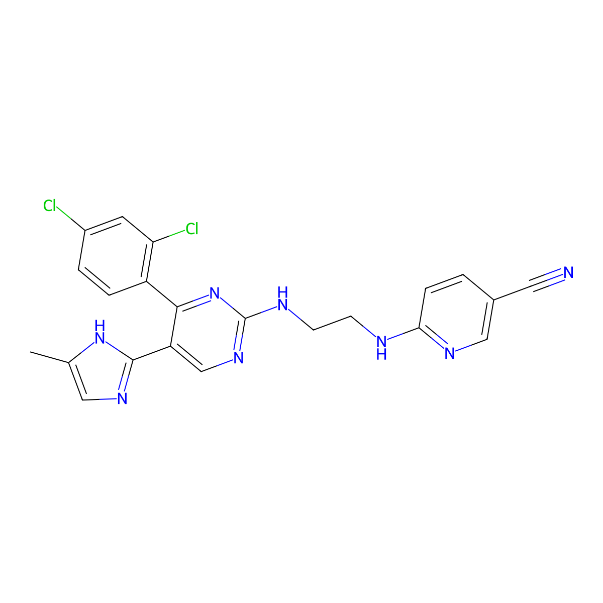 Laduviglusib molecular structure, CAS 252917-06-9