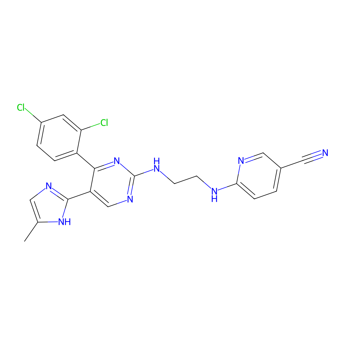 Laduviglusib molecular structure, CAS 252917-06-9