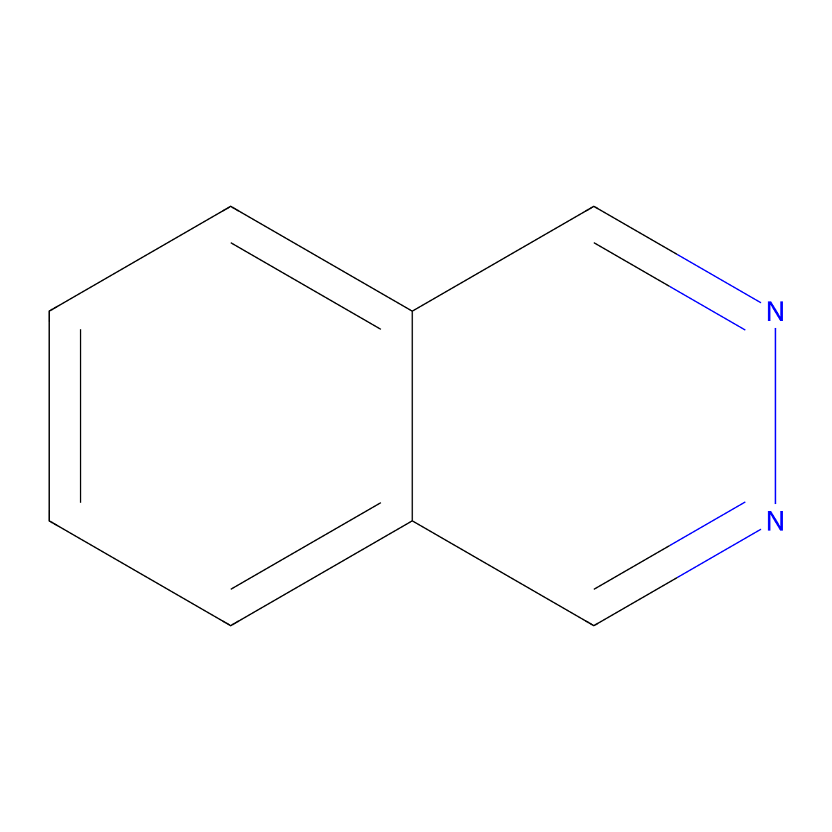 Phthalazine molecular structure, CAS 253-52-1