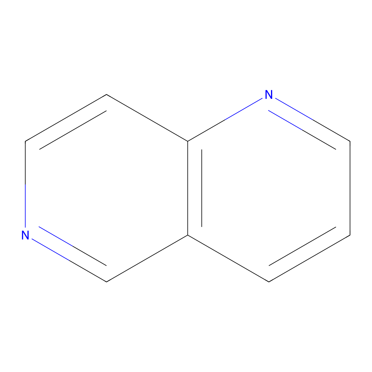 1,6-Naphthyridine molecular structure, CAS 253-72-5