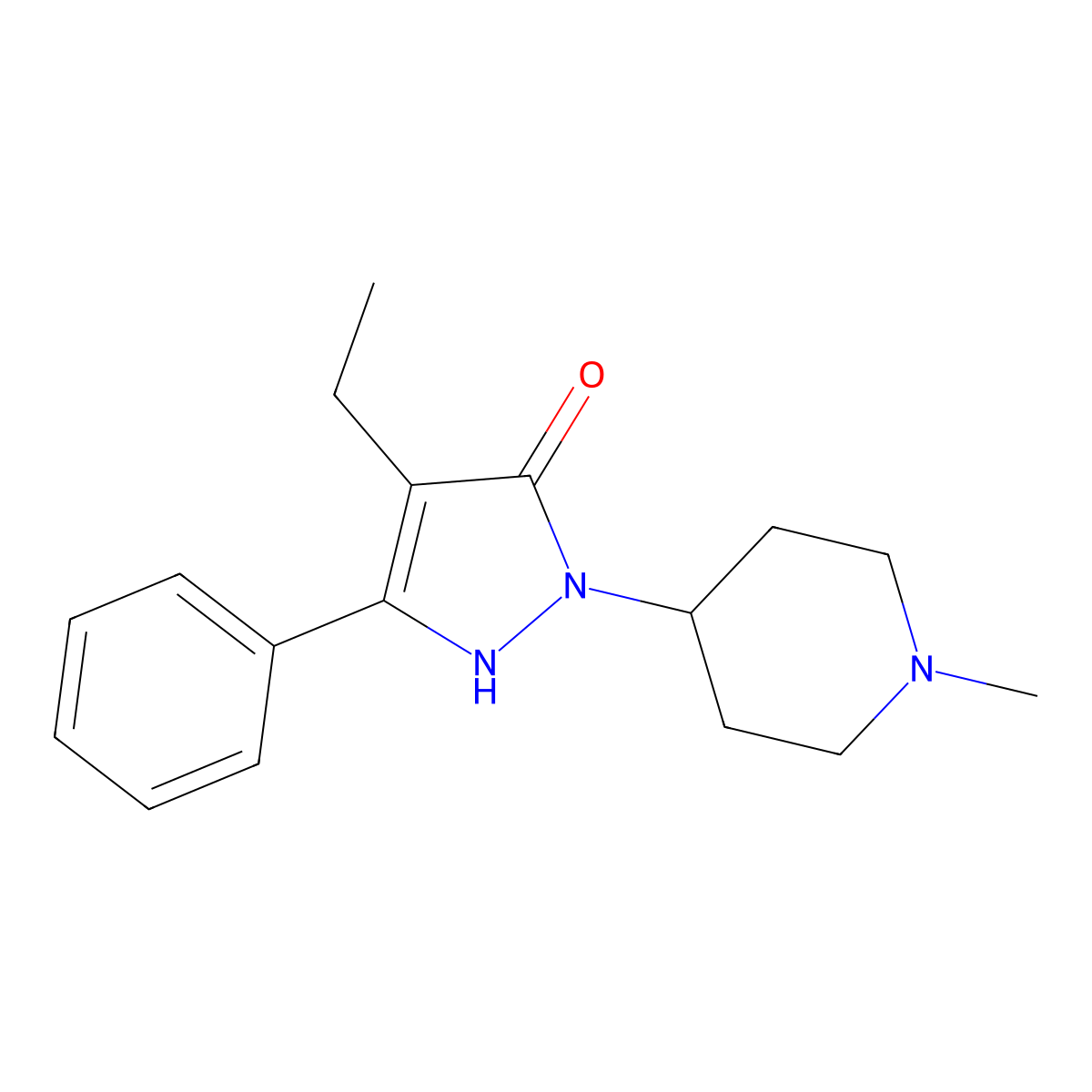 Piperylone molecular structure, CAS 2531-04-6