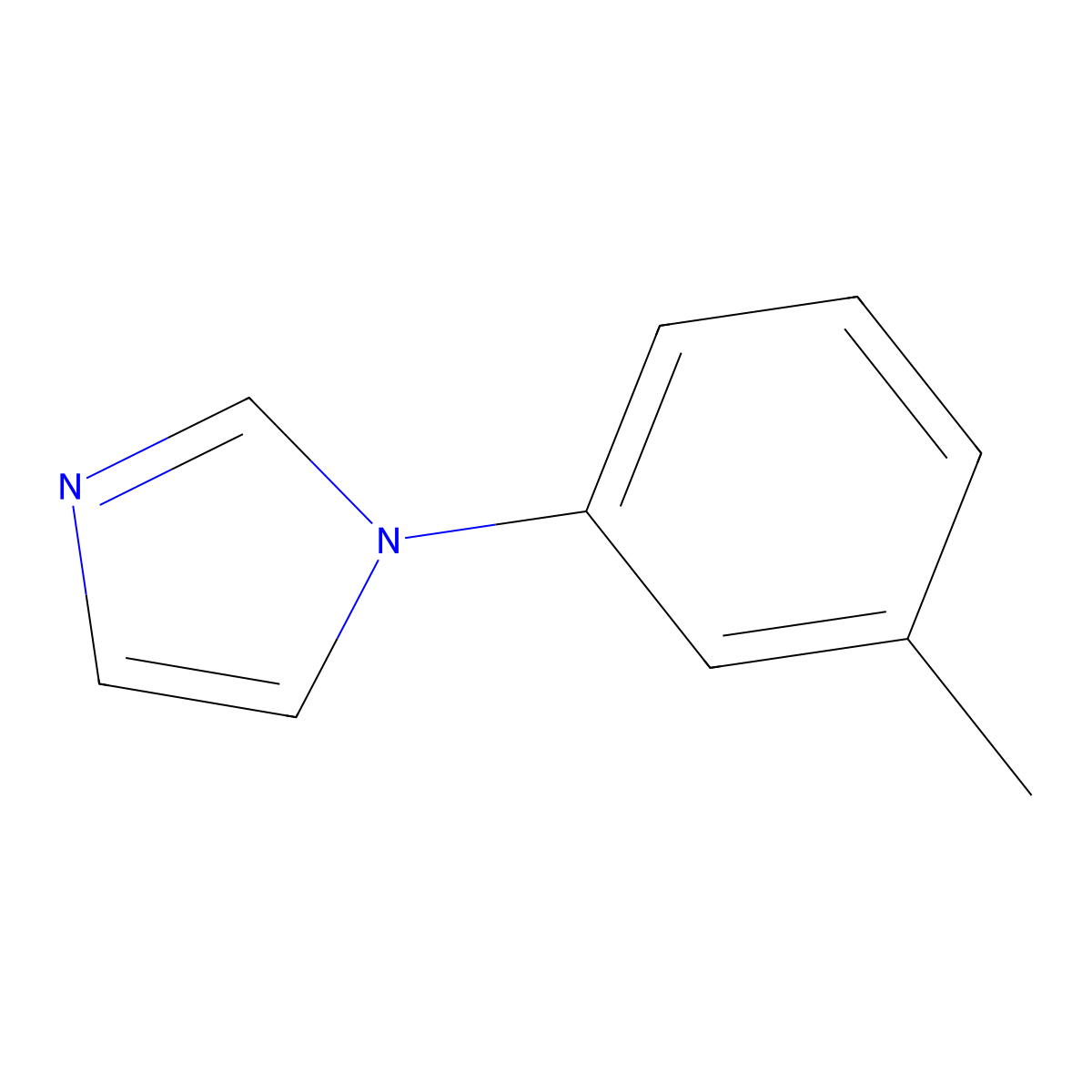 1-(m-Tolyl)imidazole molecular structure, CAS 25364-43-6