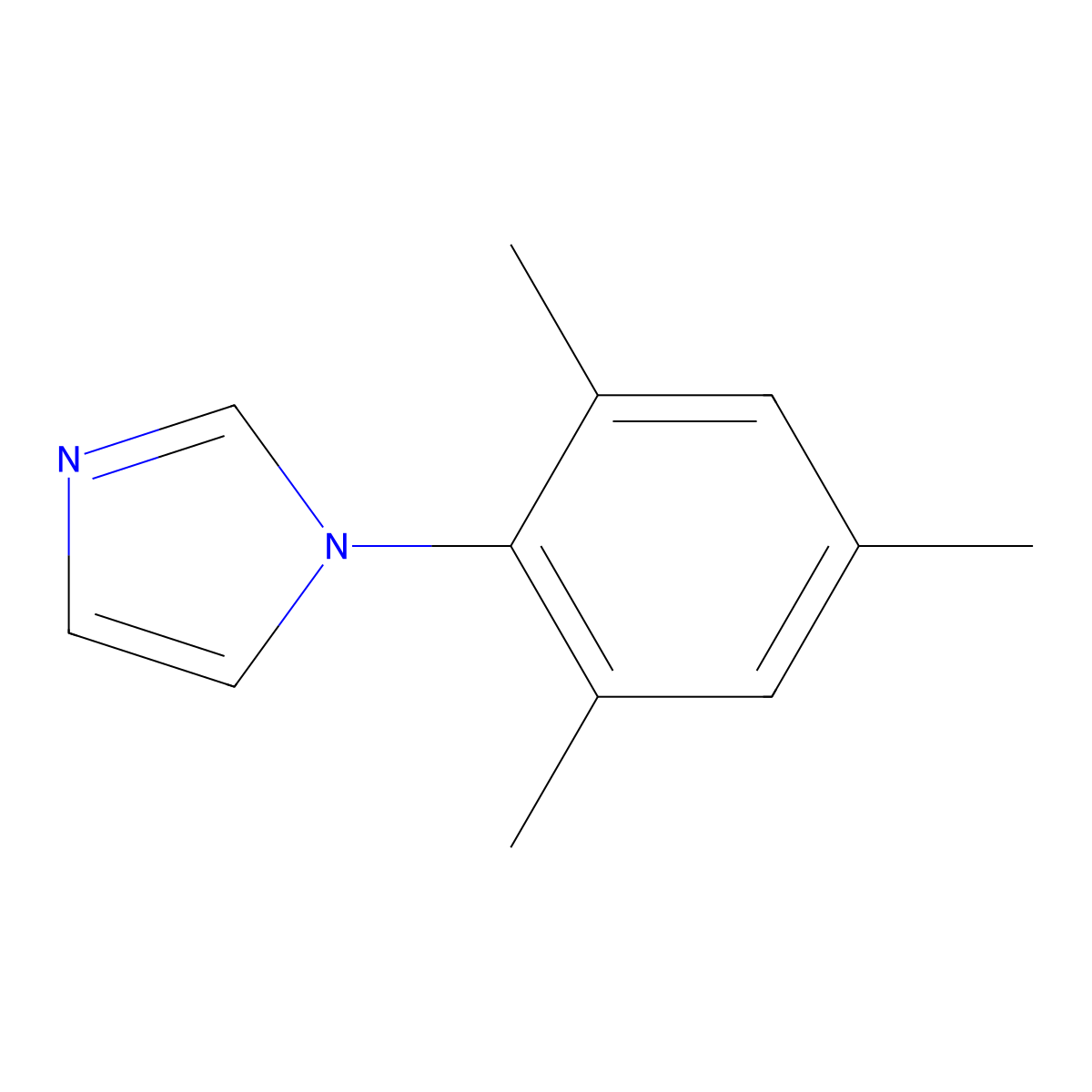 1-Mesityl-1h-imidazole molecular structure, CAS 25364-44-7