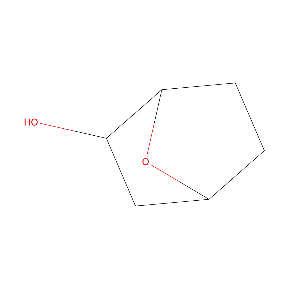 7-Oxabicyclo(2.2.1)heptan-2-ol molecular structure, CAS 253876-00-5
