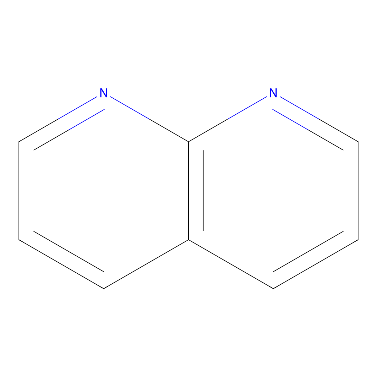 1,8-Naphthyridine molecular structure, CAS 254-60-4