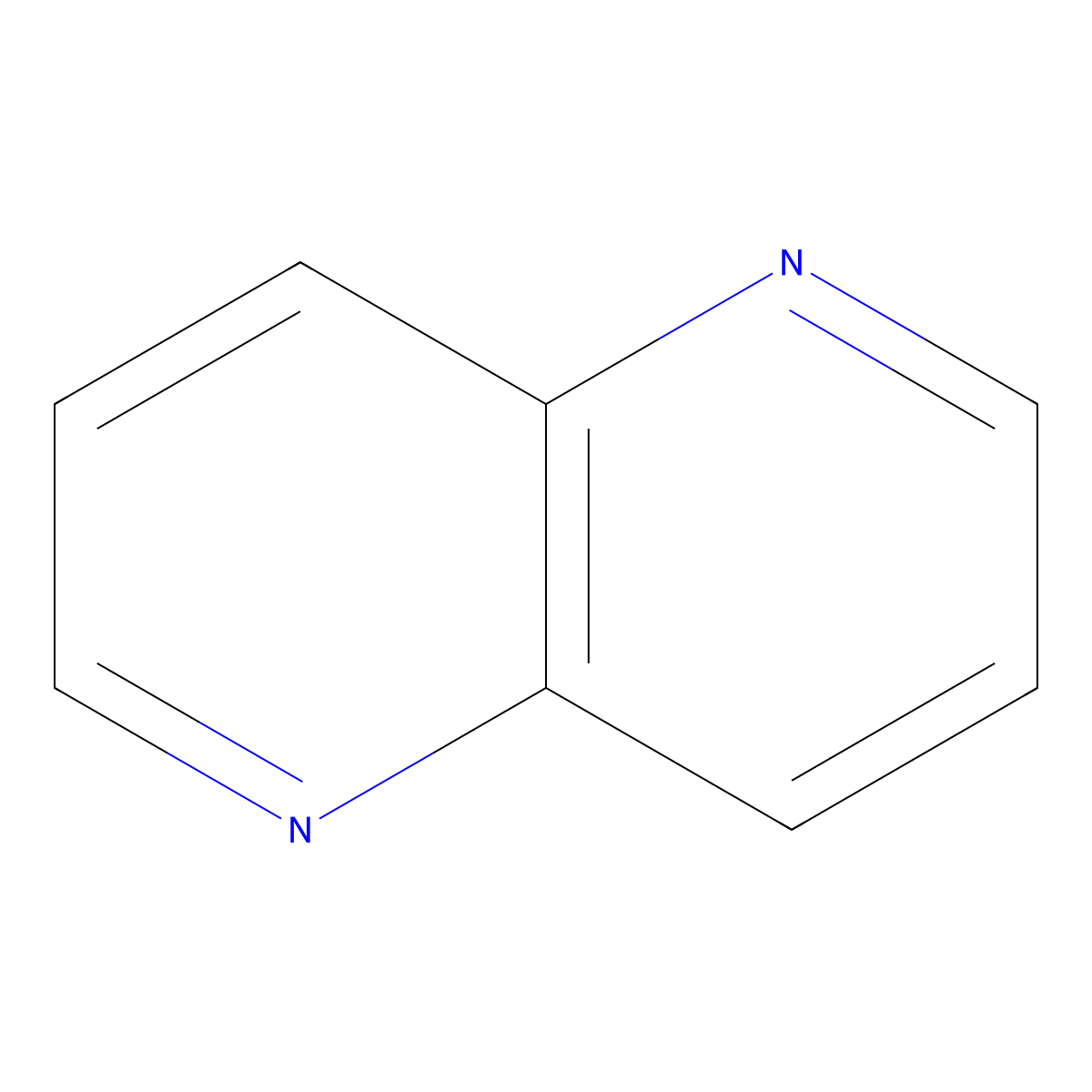 1,5-Naphthyridine molecular structure, CAS 254-79-5