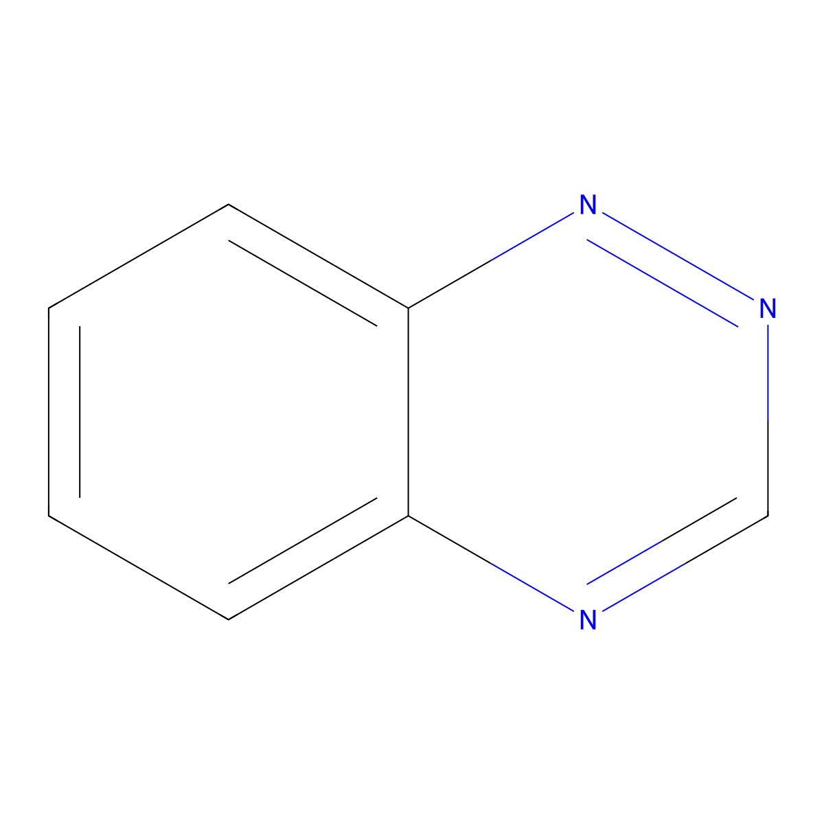 1,2,4-Benzotriazene molecular structure, CAS 254-87-5