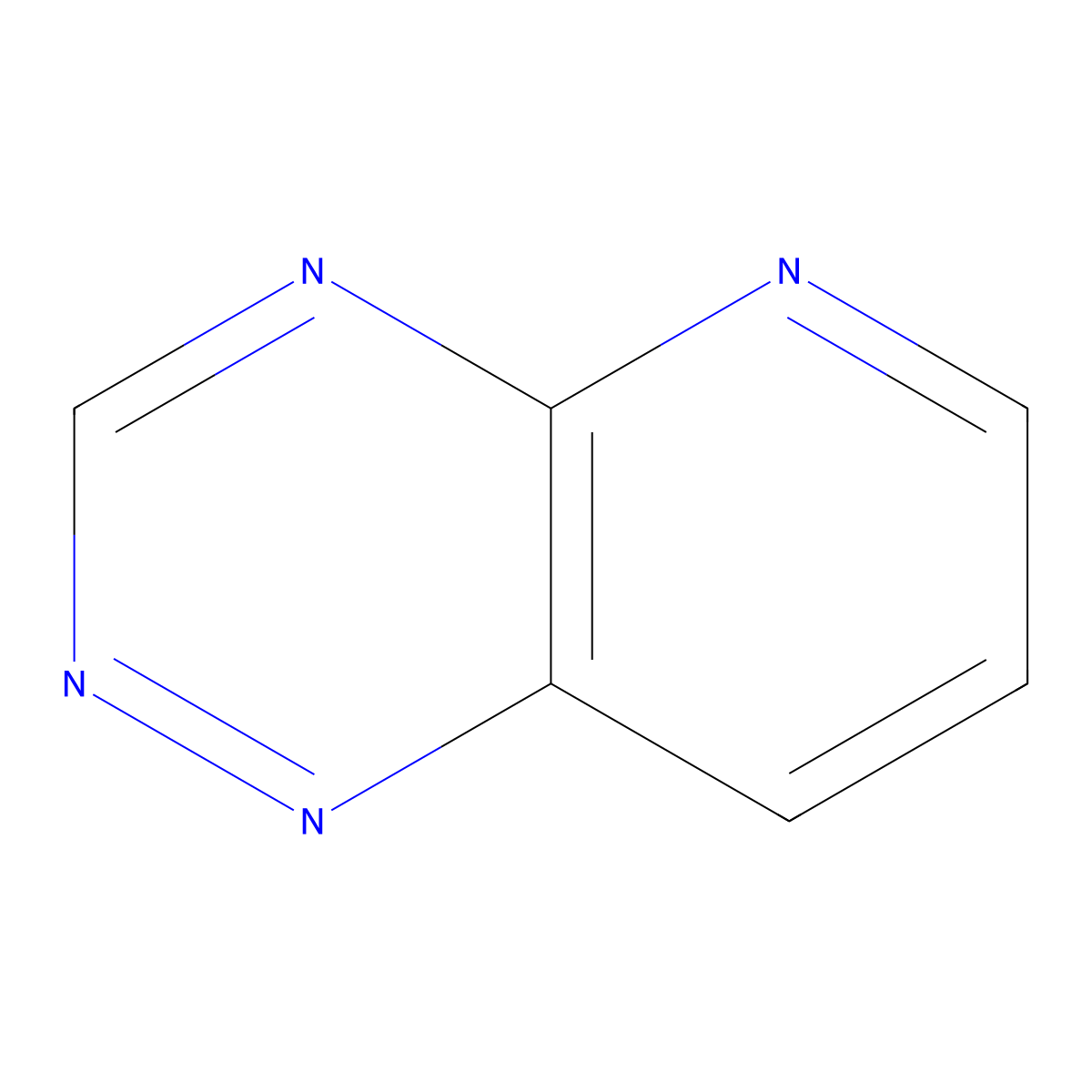 Pyrido[2,3-e][1,2,4]triazine molecular structure, CAS 254-97-7