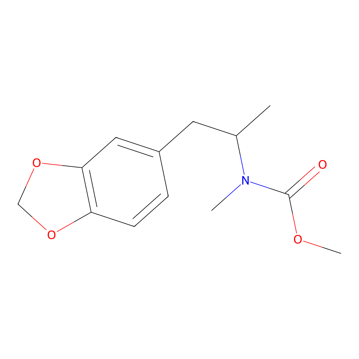 N-Moc-MDMA molecular structure, CAS 2540664-50-2