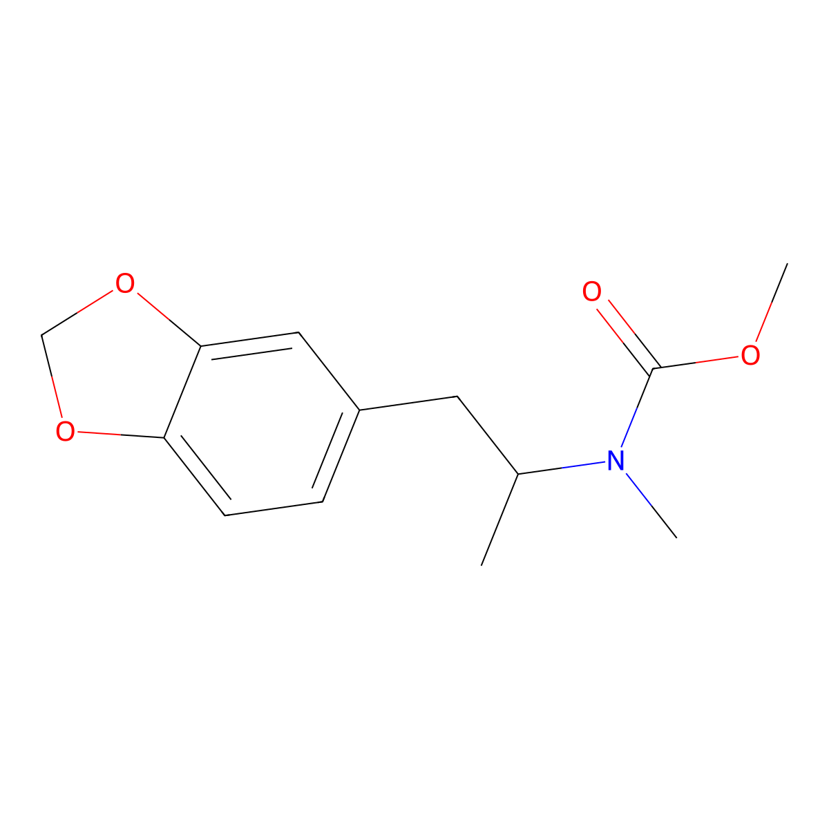 N-Moc-MDMA molecular structure, CAS 2540664-50-2