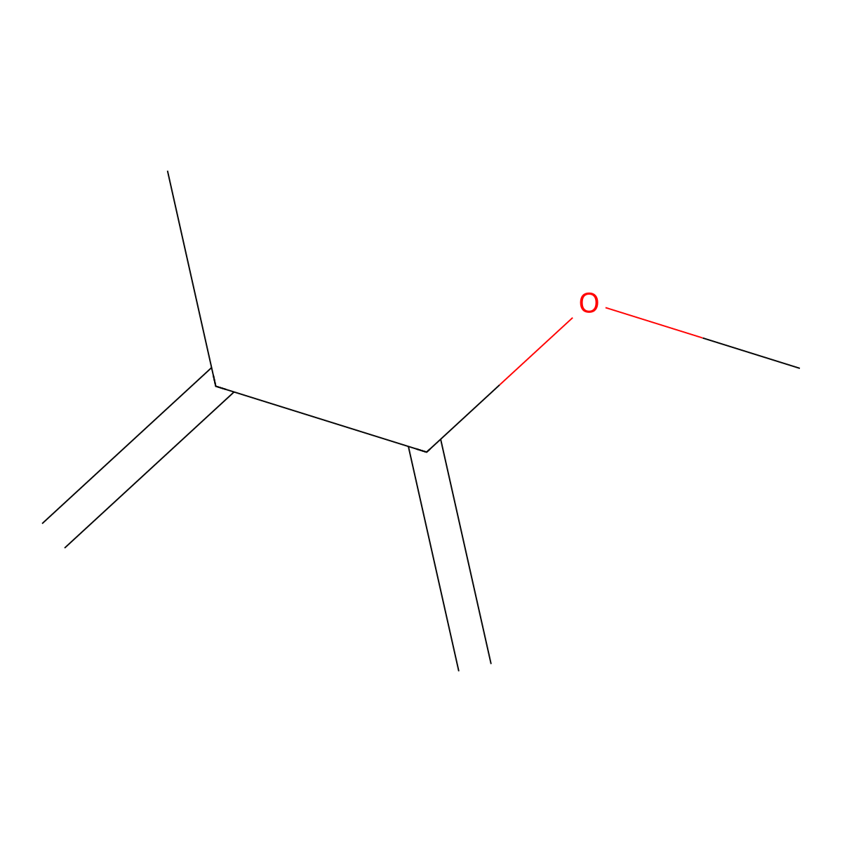 2-Methoxy-3-methylbuta-1,3-diene molecular structure, CAS 25408-63-3