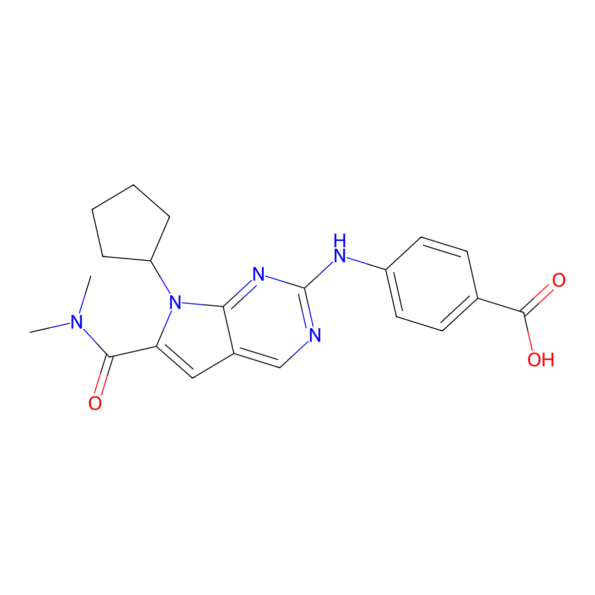 Aurora-A ligand 1 molecular structure, CAS 2541626-73-5