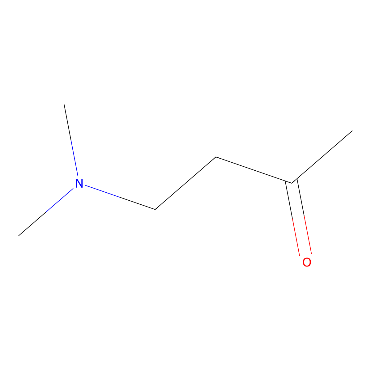 4-(Dimethylamino)butan-2-one molecular structure, CAS 2543-57-9