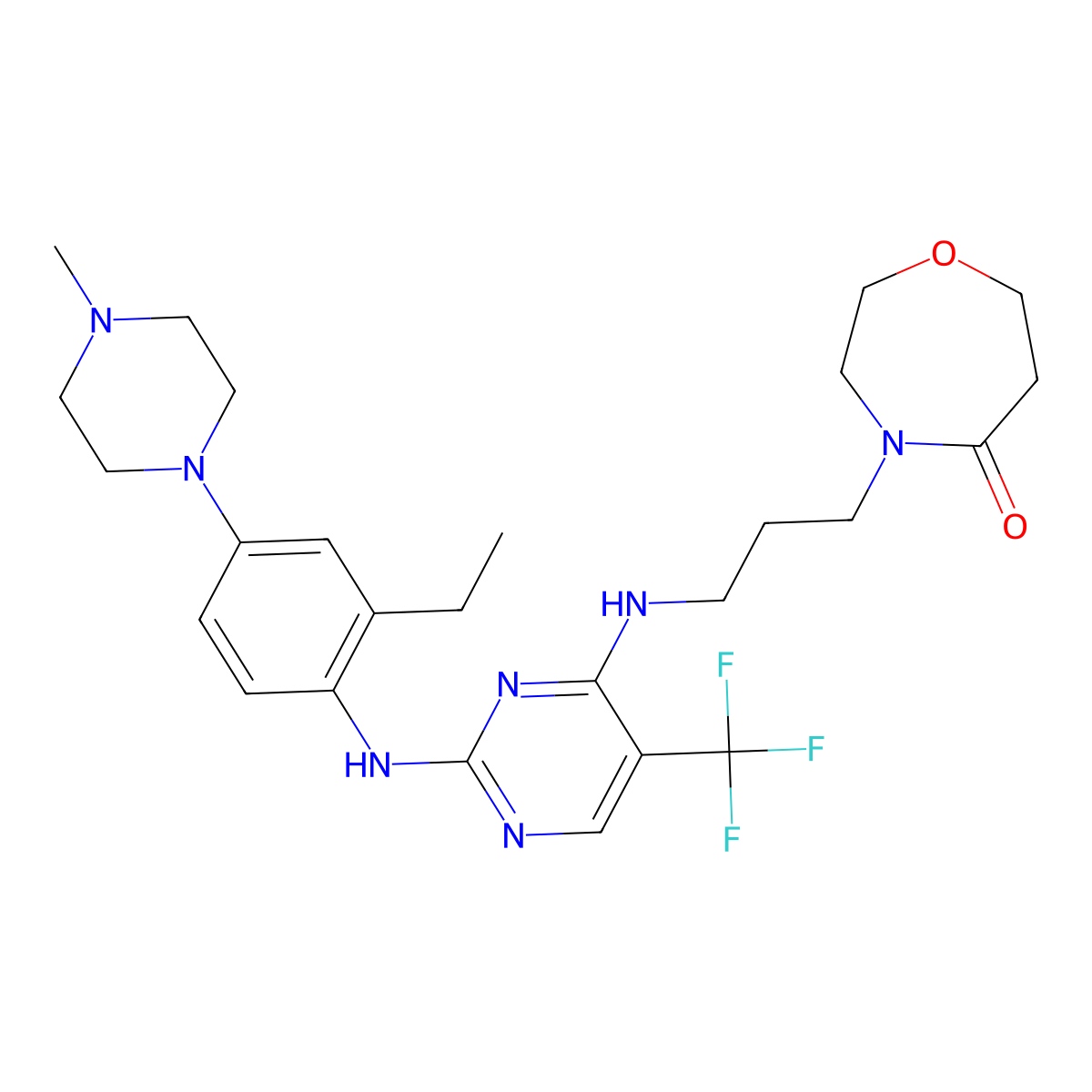 Inlexisertib molecular structure, CAS 2543673-19-2