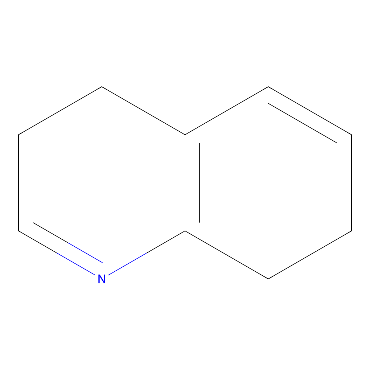 Tetrahydroquinoline molecular structure, CAS 25448-04-8
