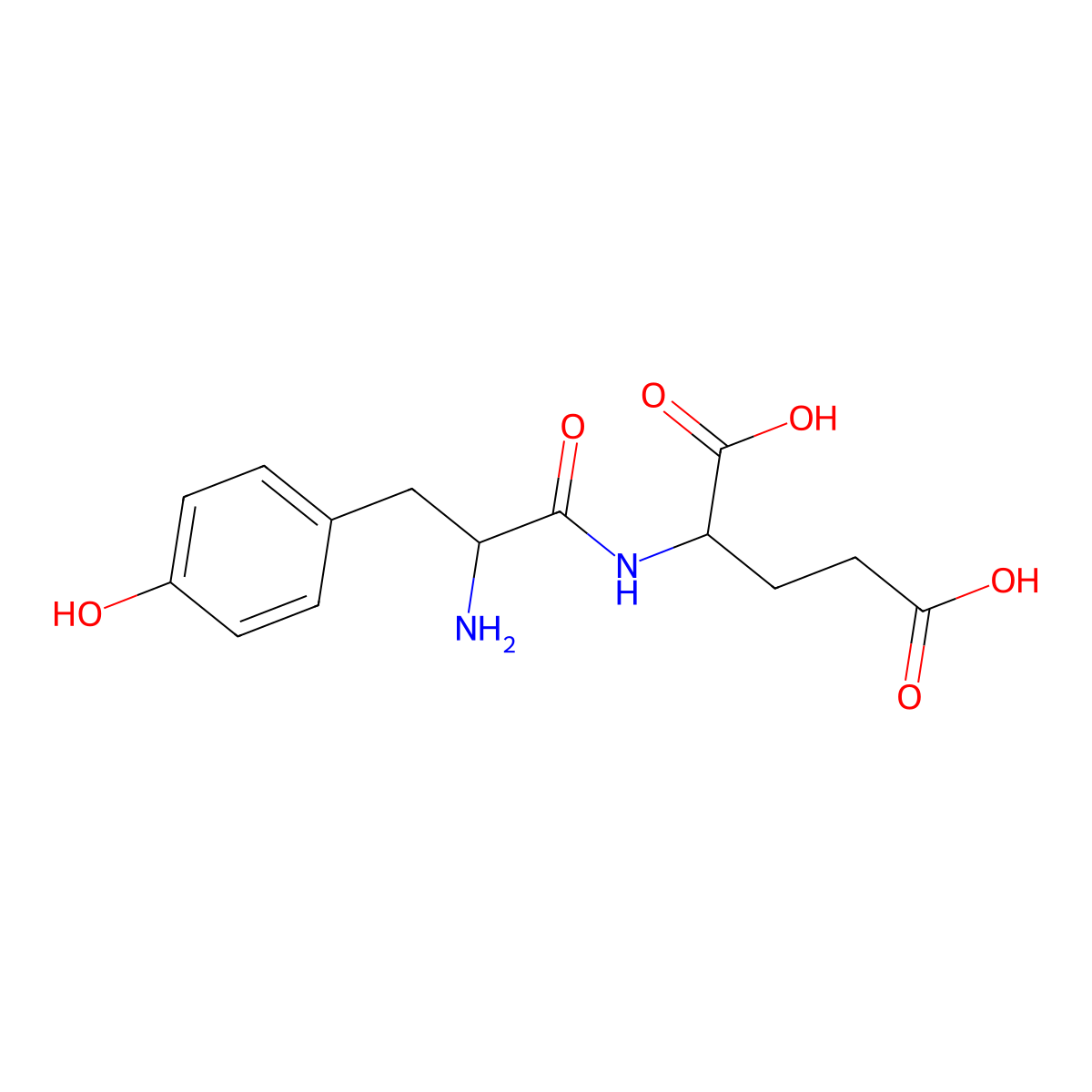 Tyr-Glu molecular structure, CAS 2545-89-3
