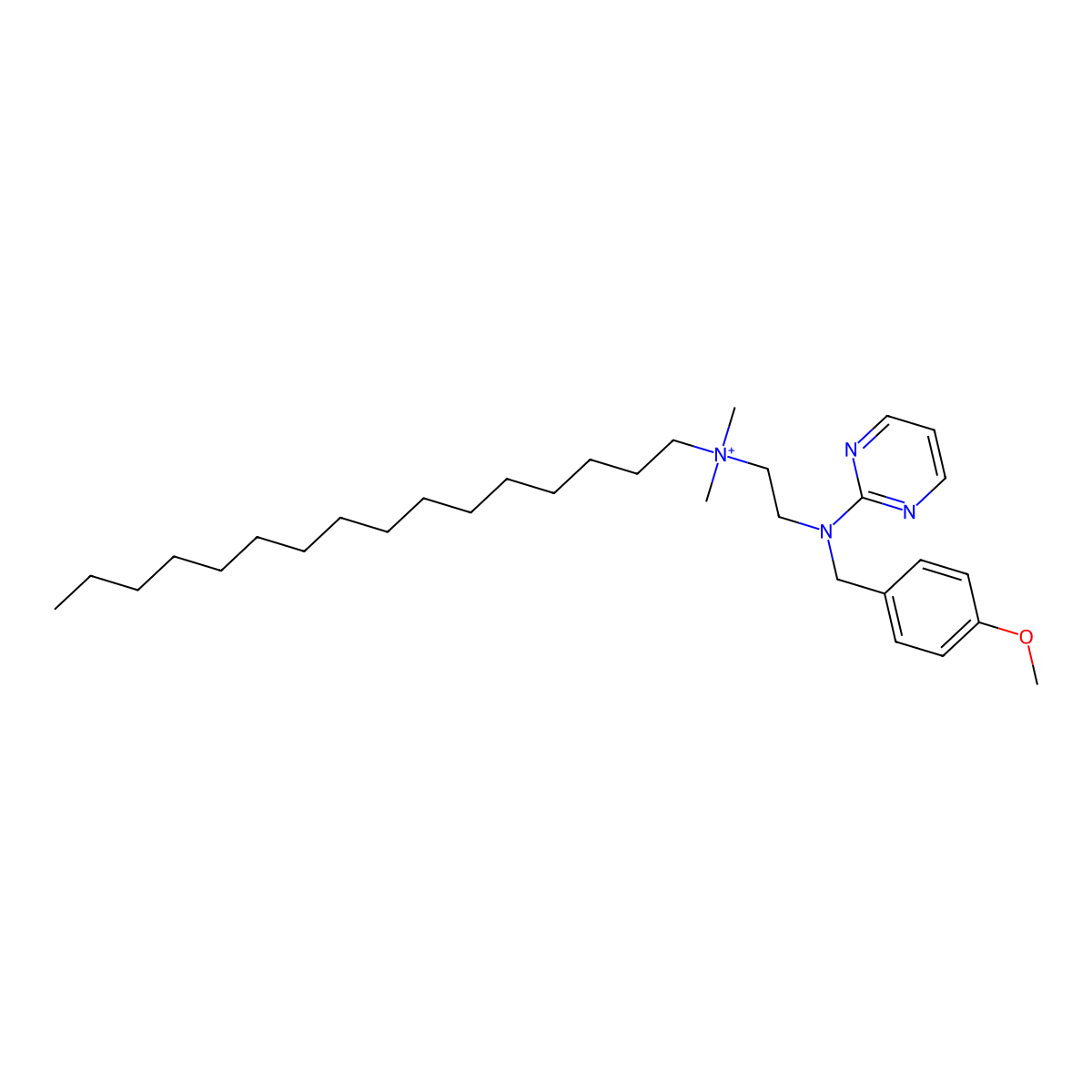 Thonzonium molecular structure, CAS 25466-36-8