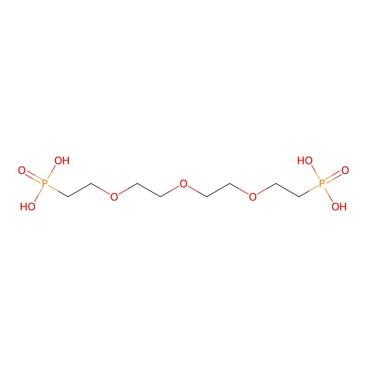 PEG3-bis(phosphonic acid) molecular structure, CAS 254762-10-2