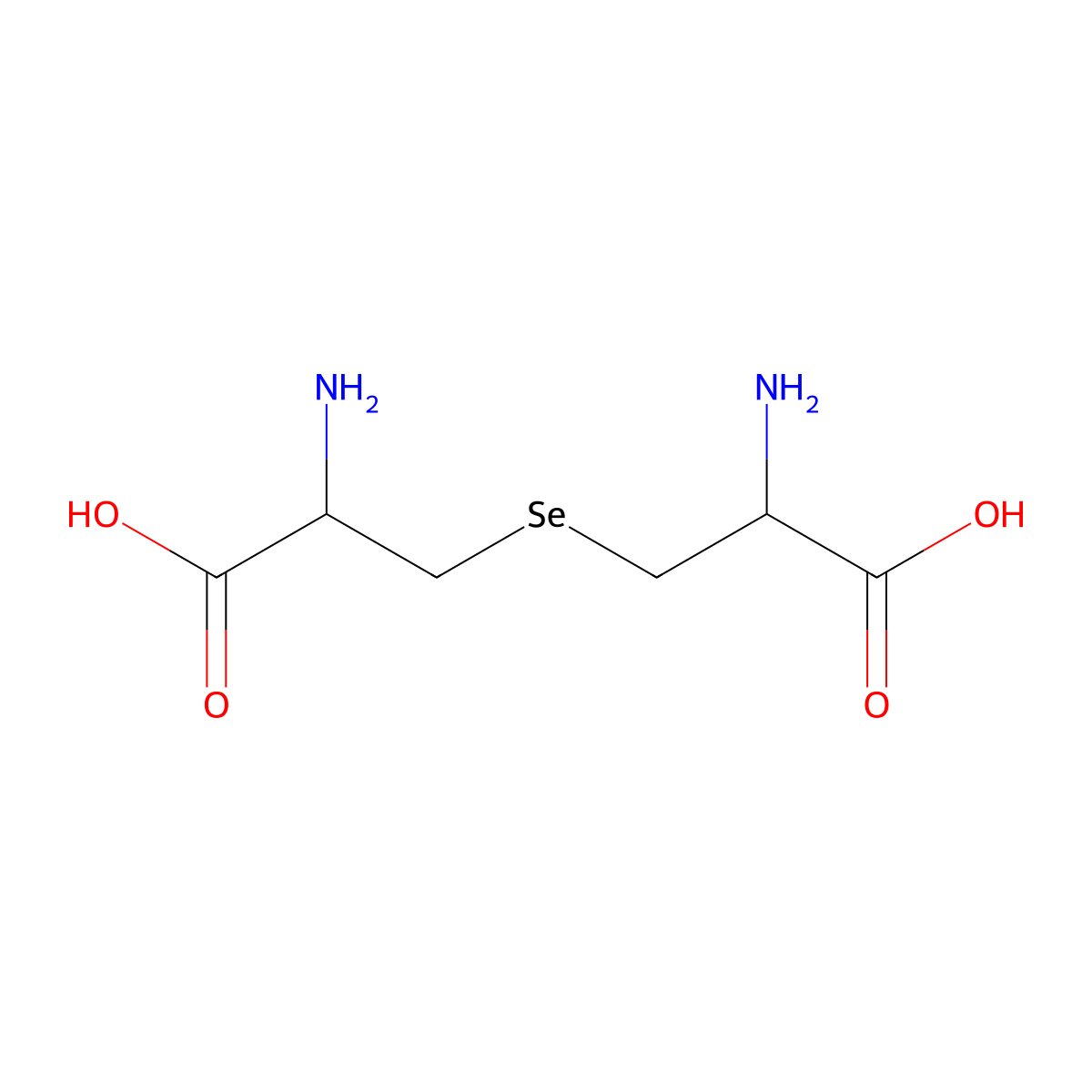 Selenolanthionine molecular structure, CAS 25480-40-4