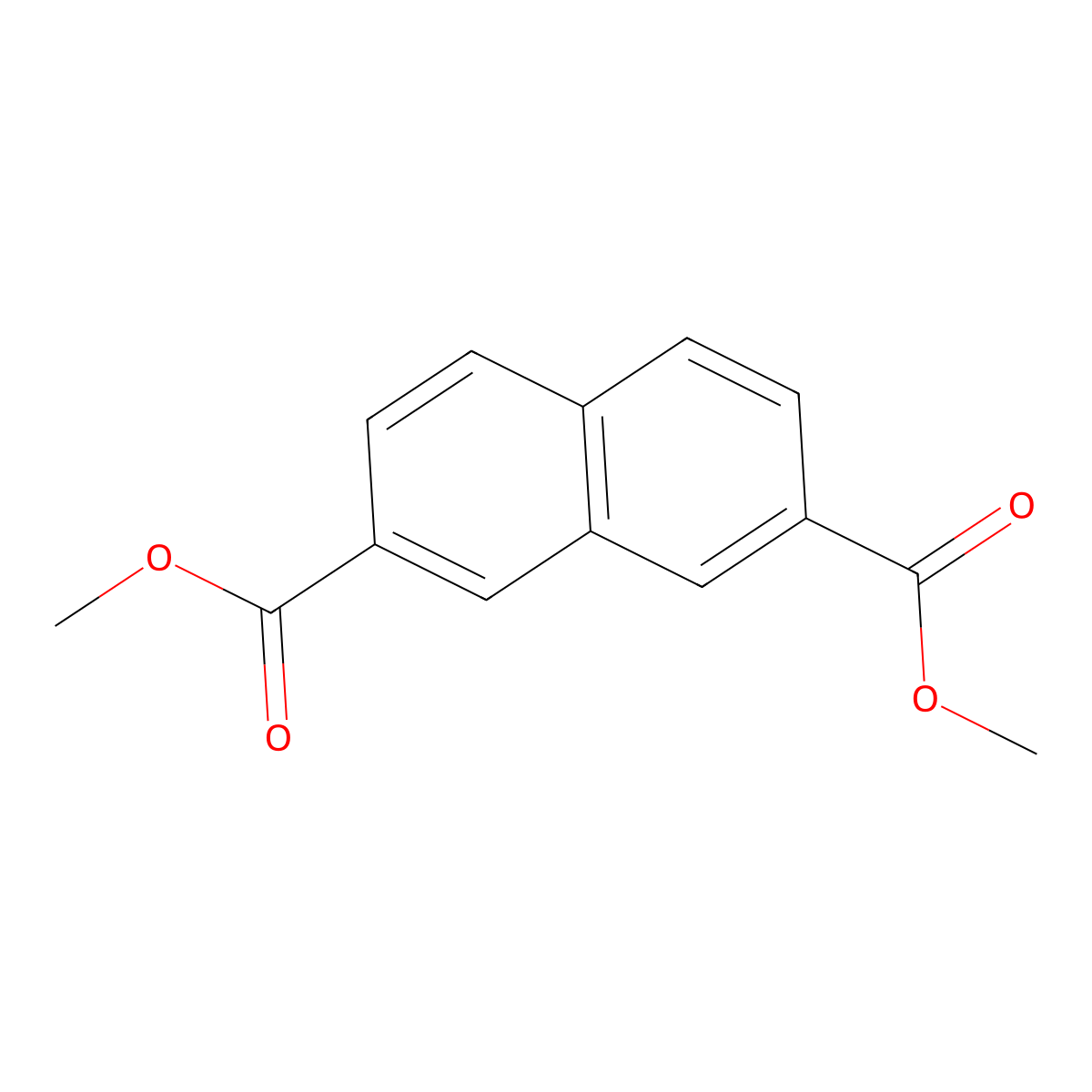 2,7-Dimethyl 2,7-naphthalenedicarboxylate molecular structure, CAS 2549-47-5
