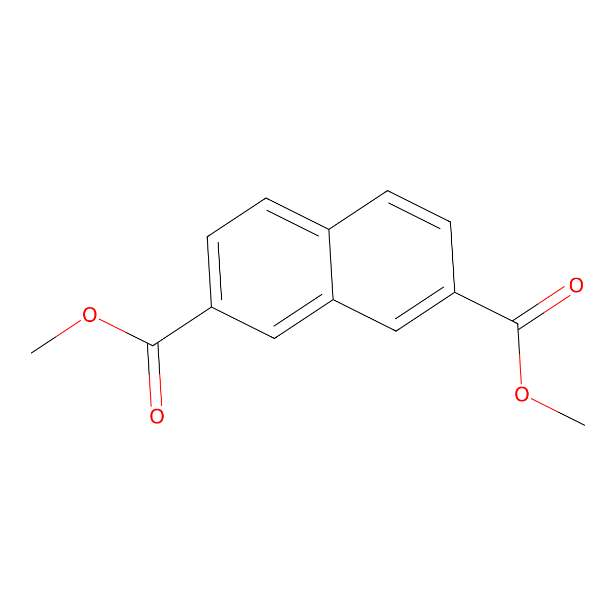 2,7-Dimethyl 2,7-naphthalenedicarboxylate molecular structure, CAS 2549-47-5