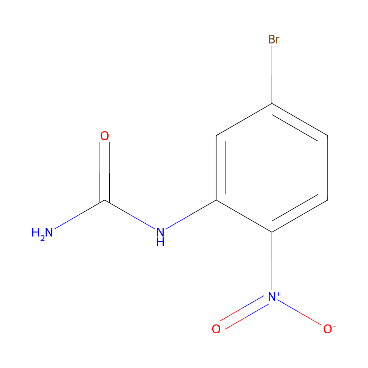 (5-Bromo-2-nitrophenyl)urea molecular structure, CAS 2549020-07-5