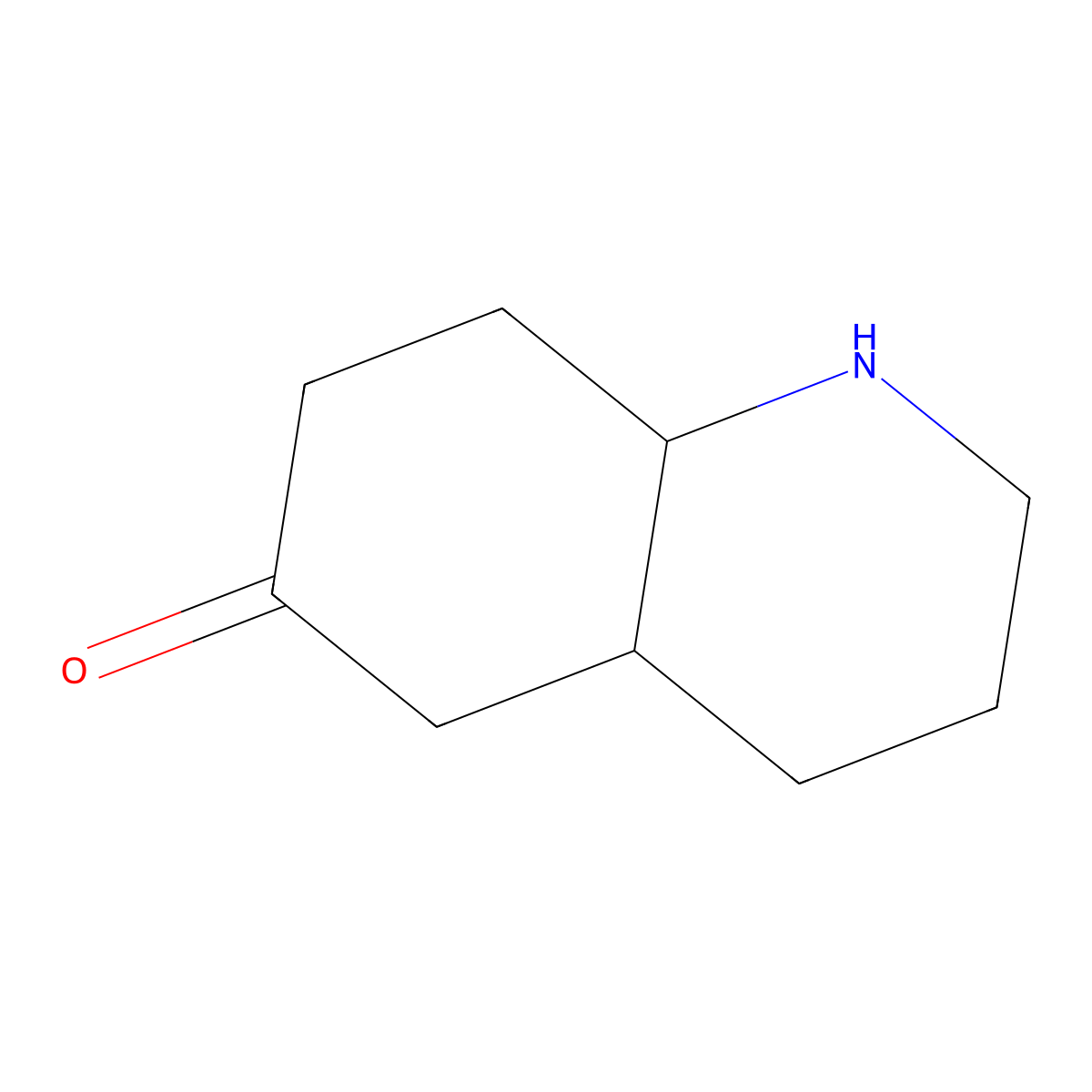 Decahydroquinolin-6-one molecular structure, CAS 254969-25-0