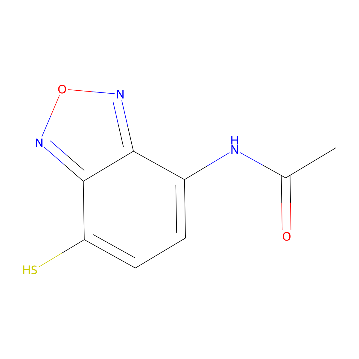 Aabd-SH molecular structure, CAS 254973-02-9